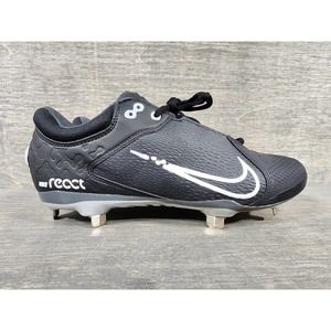 Nike Hyperdiamond 4 Elite React Women's Black Softball Cleats Size 9